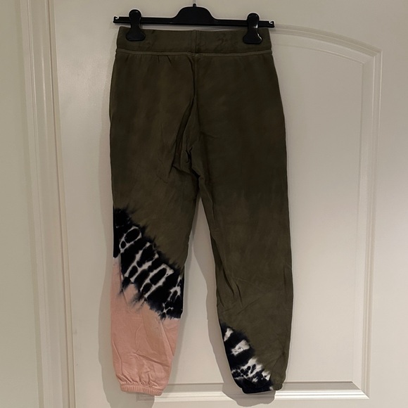 Electric & Rose Olive and Pink Tie-Dye Joggers - Picture 2 of 5